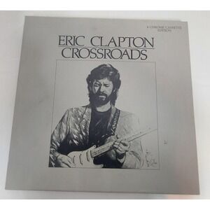 Eric Clapton Crossroads 4 Chrome Cassette Edition Box Set Album‎